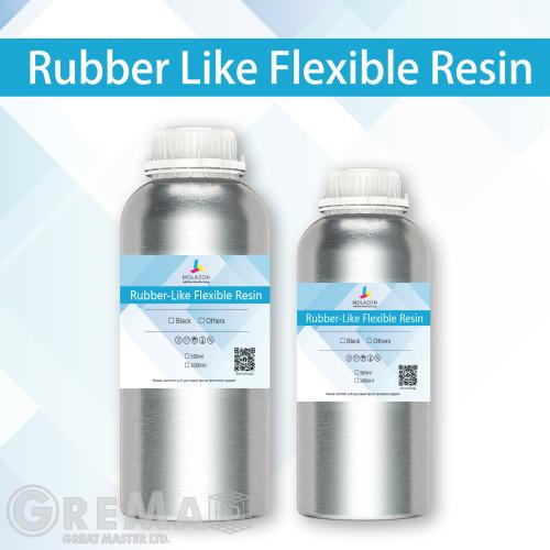 Resin Molazon Molazon Rubber  Like Flexible  Resin- black, 1 kg